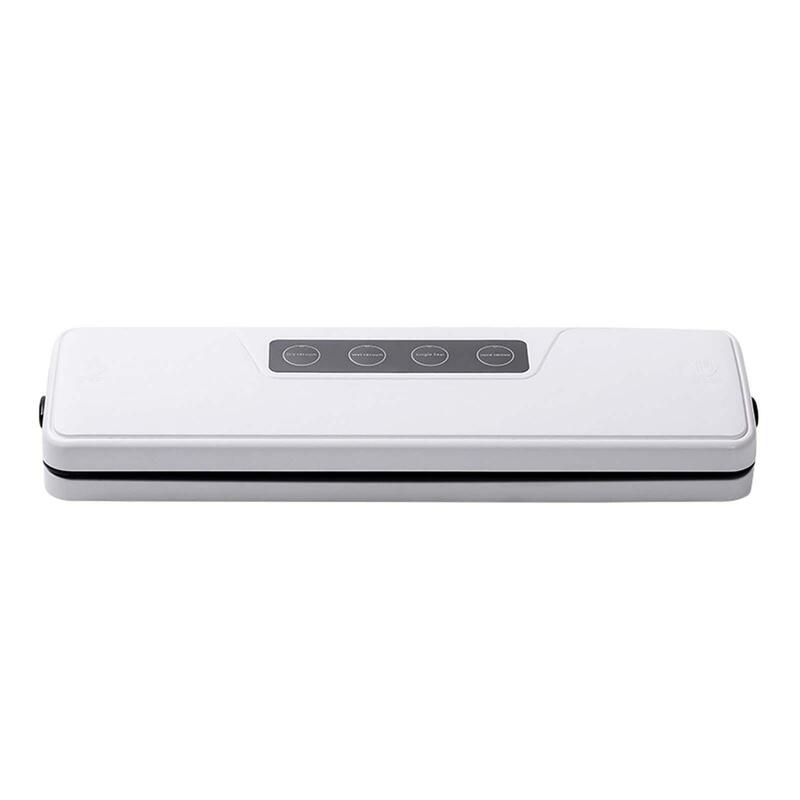 Food Vacuum Sealer with 10 Bags Household Lightweight Automatic Seal Storage Bag Sealer for Vegetables Seafood Meat Fruits