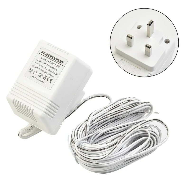 Brand New Durable High Quality Power Supply White With Ring For Nest Hello Video For Video Ring Transformer 8m