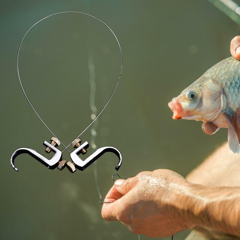 Hook Extractor Line Knot Picker Fishhook Detacher Double Head Retaining Needle Hook Remover for Fishing Enthusiast