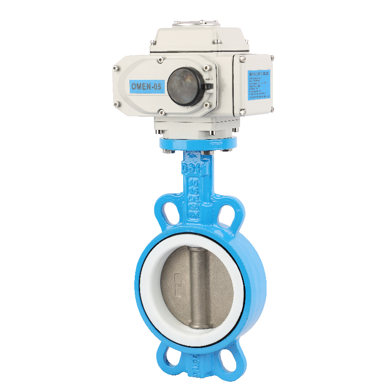 Reliable Electric Actuated Control Wafer Water Automatic TPFE/EPDM Butterfly Valve - Cast Iron Body - Buy Today