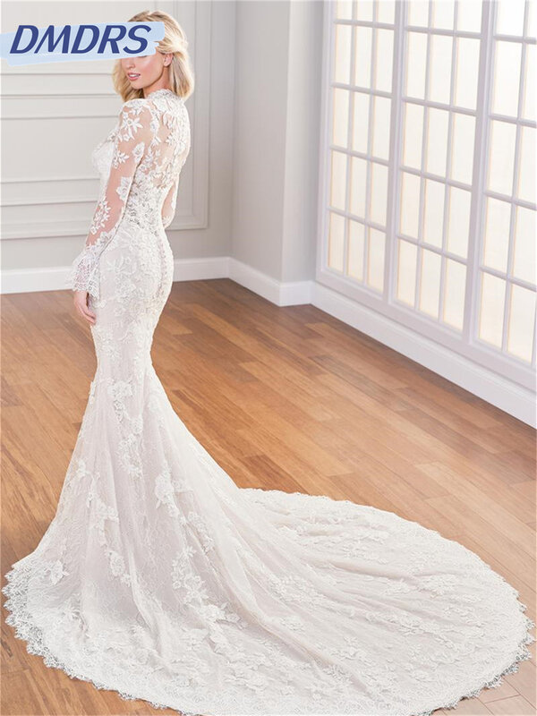 Женское свадебное платье It's yiiya, белое кружевное платье до пола с открытыми плечами на лето 2024