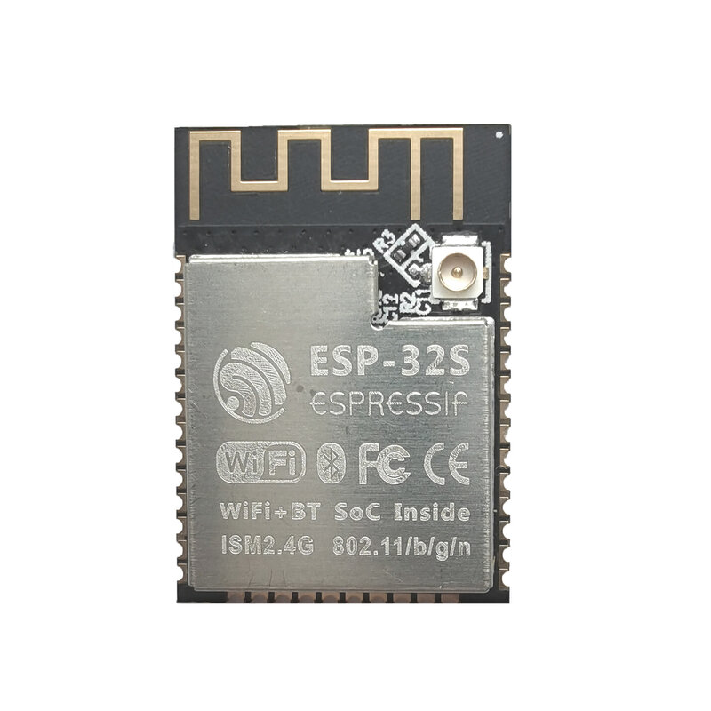 Módulo de transmisión transparente inalámbrico, Serie de ESP-WROOM-32S, wifi, Bluetooth, ESP32, doble núcleo, MCU, Compatible con 32D/3