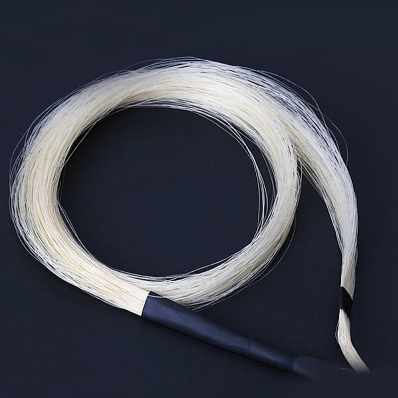 Substituição do cabelo do cavalo para Erhu Padrão Erhu, String Bow cabelo, Acessórios Instrumentos Musicais, Fine Ductile, 79 centímetros