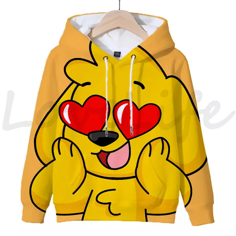 Compadretes Mikecrack Hoodies Boys Girls Cartoon Sweatshirts Pullover Teenage Harajuku Streetwear Tops kids 3D Clothes Sudadera