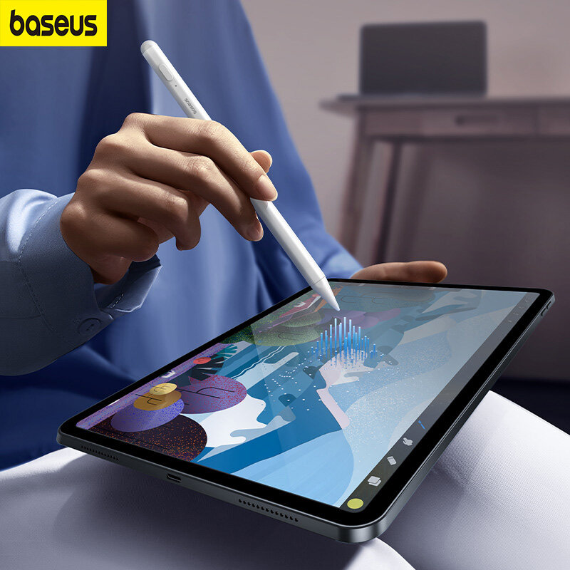 Penna stilo Baseus per iPad Air 4 5 per ipad 6 7 8 9 10 per ipad pro 2 3 4 6 per iPad Mini 5 Palm Rejection aspirazione magnetica