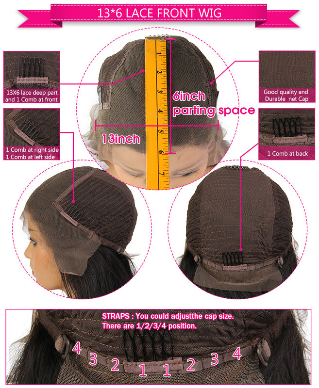Shumeida Ombre Warna Ungu 13*4 Wig Renda Depan Pra Dipetik Garis Rambut Rambut Orang Peru Remy Rambut Manusia Wig Tanpa Lem untuk Rambut Bayi Wanita