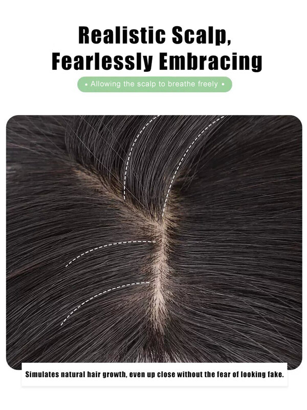 Syntetyczna grzywka księżniczki naturalny wygląd długi peruka z grzywką 24 Cal żaroodporna brązowa peruka dla kobiet