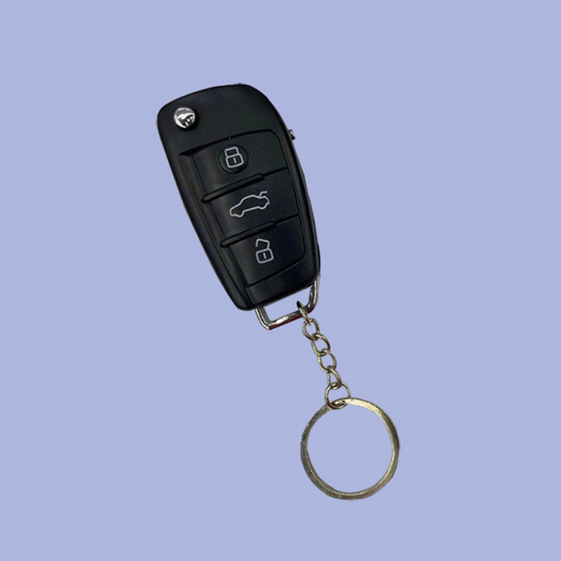 ของเล่นเล่นตลกพวงกุญแจรถยนต์ไฟฟ้าของเล่นพวงกุญแจรถน่าตกใจสำหรับเด็กของขวัญ