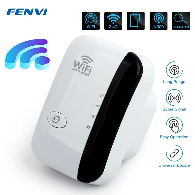 مكرر لاسلكي WIFI Mbps من FENVI عن بعد مكبر صوت Wifi. 11N مكبر صوت Wi Fi Reapeter