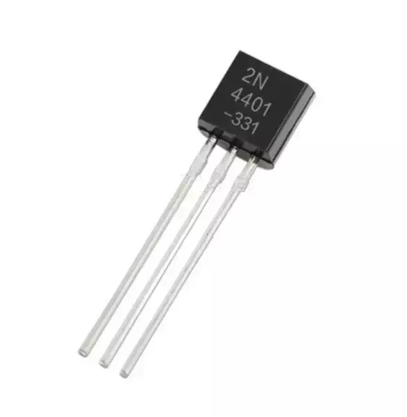 Transistor do uso geral, 2N4401 TO-92 NPN, 50 PCes