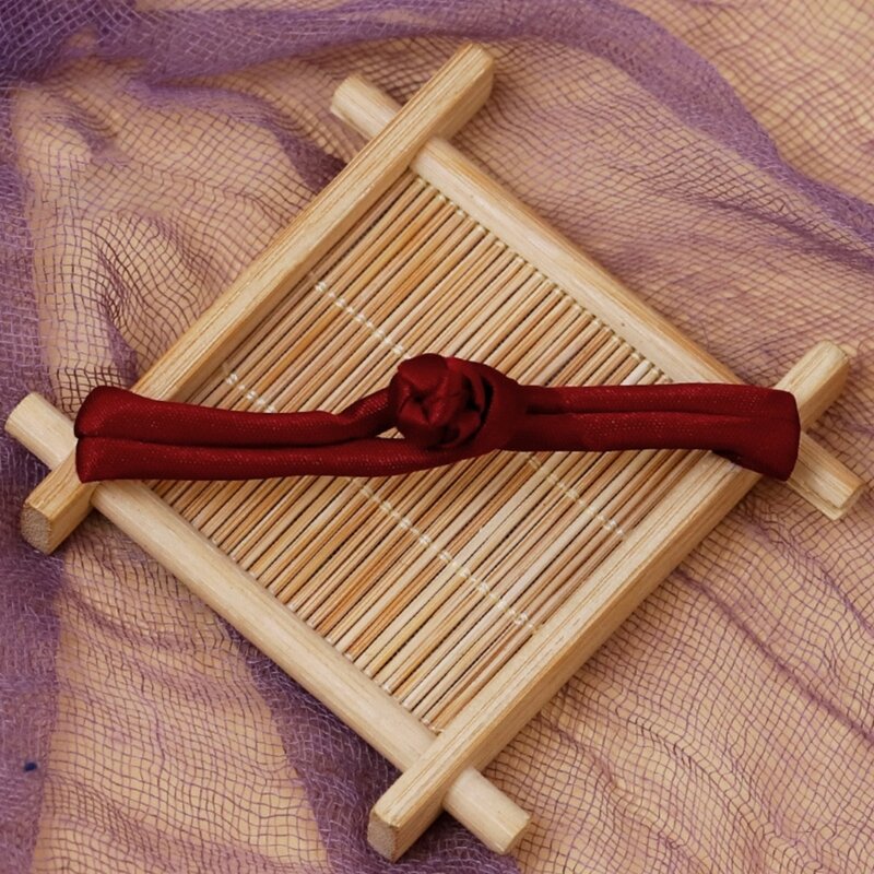 Винтажная китайская пуговица с узлом, традиционный атласный орнамент Cheongsam