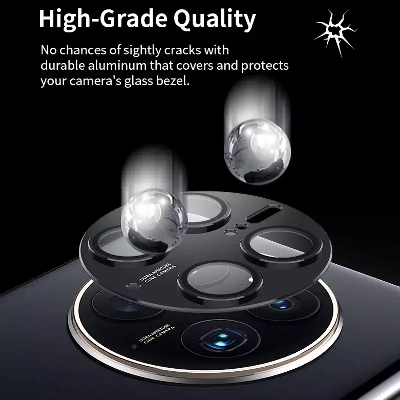 Câmera protetor de vidro para huawei mate 50 pro, vidro protetor para huawei mate50 e 50 pro