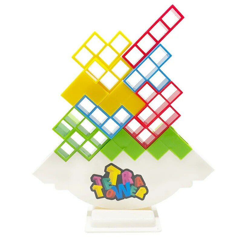 Tetra wieża gra bilans тетрис wieża Puzzle gra planszowa dla dzieci zabawki budowlane 3d puzzle blok DIY montaż rosyjski puzzle
