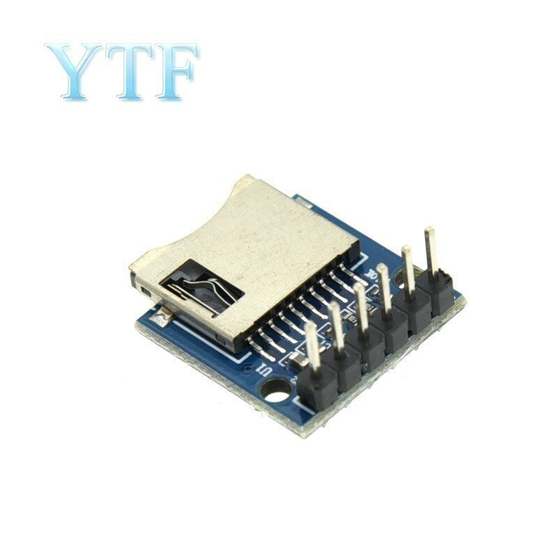 Módulo de tarjeta Micro SD, lector de tarjetas TF/escritor, interfaz SPI con chip de conversión de nivel para Arduino ARM AVR