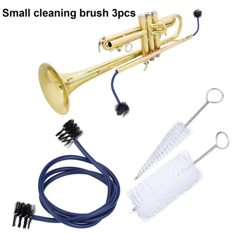 Metal Trumpet Cleaning Combo Accessory Grasp Comfortably Practical Trumpet Cornet Maintenance Cleaning Kit