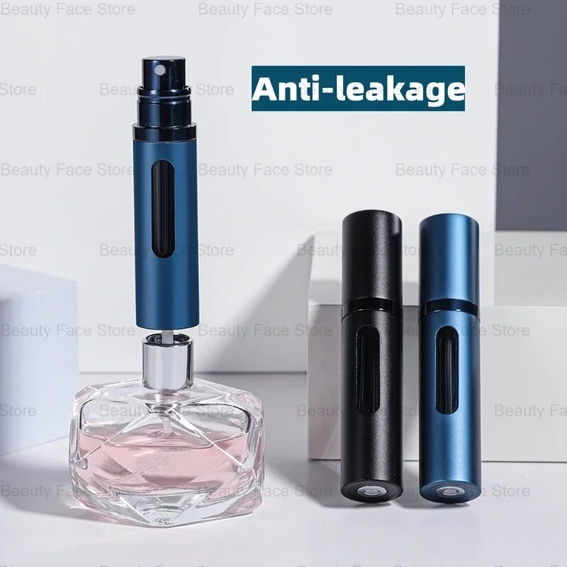 Botella de recarga de Perfume de 5/8ml, Mini frasco de Spray recargable portátil, bomba de aroma, contenedores cosméticos vacíos, atomizador para herramienta de viaje