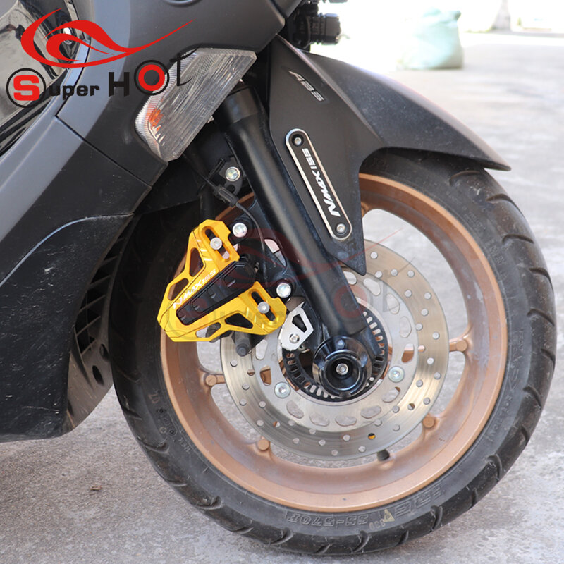 Motorcycle Accessories Aluminium Front Brake Caliper Cover Guard for YAMAHA NMAX155 N-MAX155 NMAX 155 N-MAX155 2016-2022 TCS