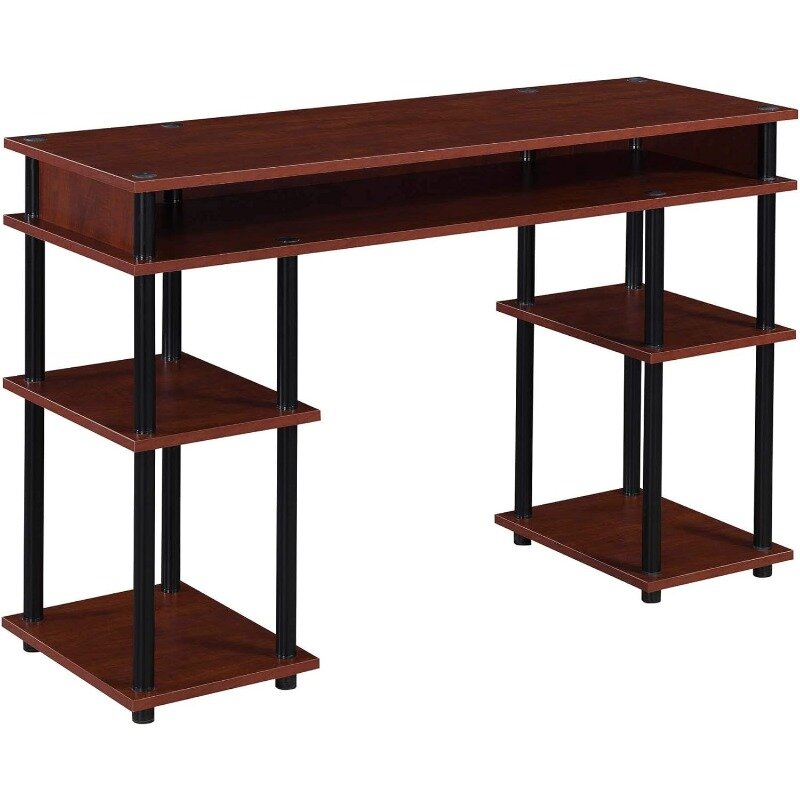 Designs2Go-estantes de escritorio sin herramientas para estudiantes, 47,25 "L x 15,75" W x 30 "H,