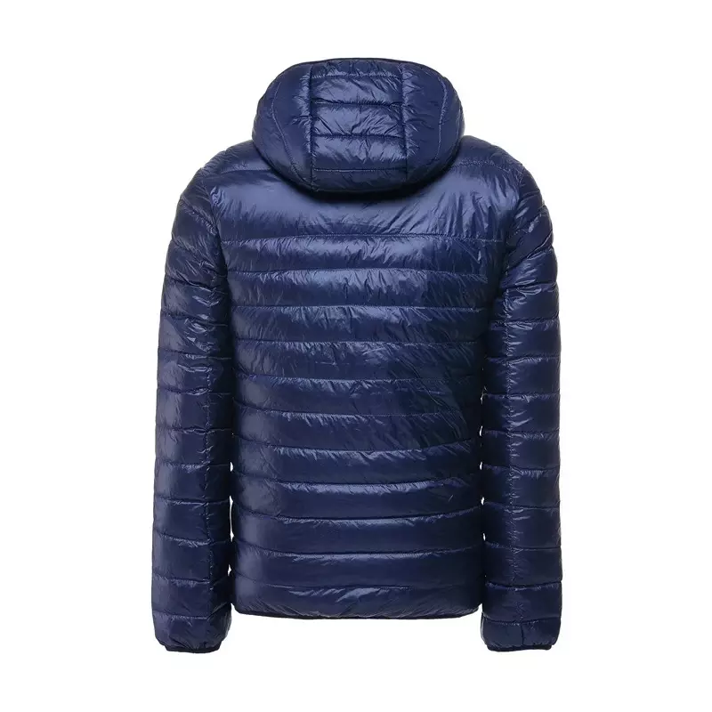 남성용 오버사이즈 용수철 재킷, 고품질 초경량 다운 재킷, 90% 화이트 덕 다운, 휴대용 후드 재킷, 11XL, 12XL