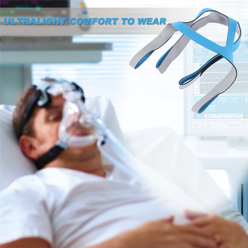 Diadema Universal para Resmed CPAP, banda de ventilación