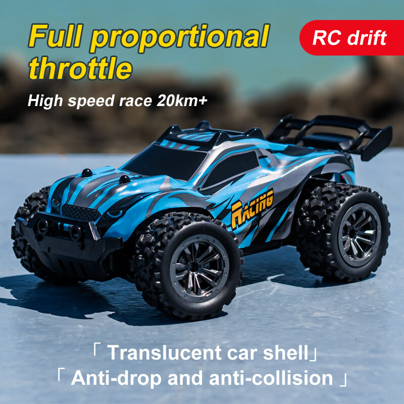 RC Drift Geschwindigkeit Auto 1:20 Volle Skala Modell 2,4G Drahtlose Fernbedienung Fallen Feste Off-road Vier Rad stick Auto Kinder Spielzeug