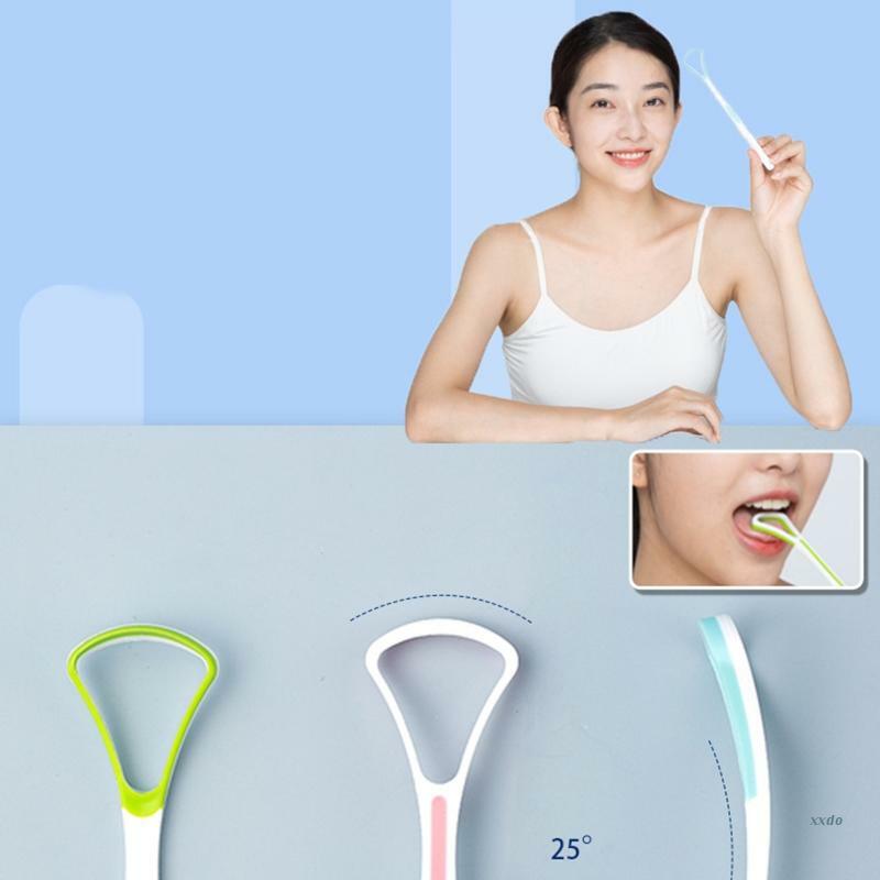 Zunge Schaber Pinsel Reduzieren Schlechte Atem Unterhält Mundpflege Werkzeug Zunge Reiniger