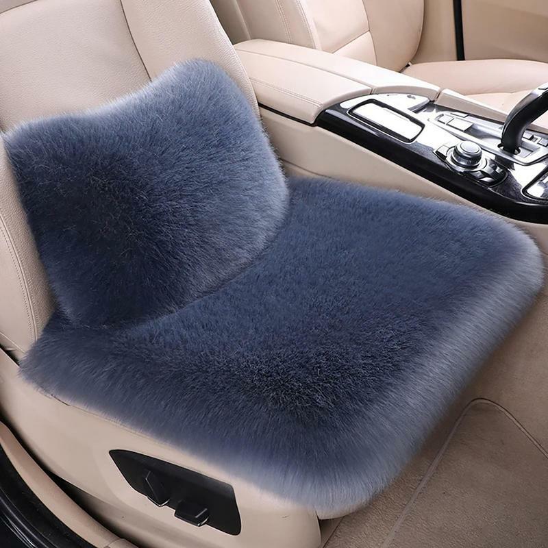 Plush Car Cushion universal all season plush car seat cushion high qulaity reusable lon sitting cushion for  vehicles cars