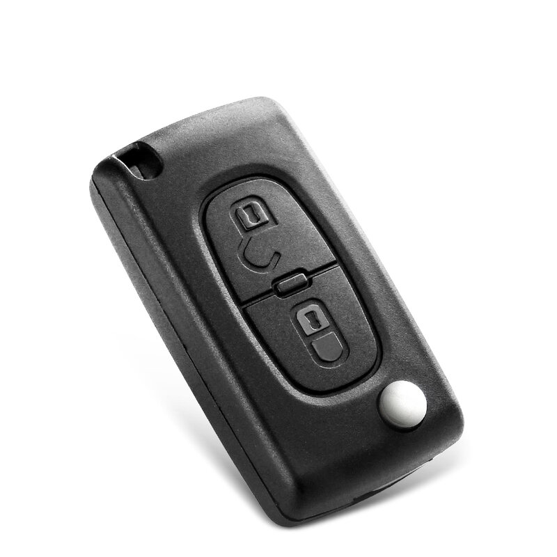 KEYYOU 2/3/4 Buttons Car Remote Key Case For Peugeot 207 307 308 407 607 807 For Citroen C2 C3 C4 C5 C6 Flip Folding Key Shell