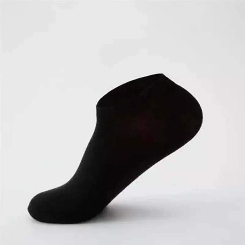 Summer thin shallow mouth invisible breathable casual men's socks and socks do not slip without slipping with socks