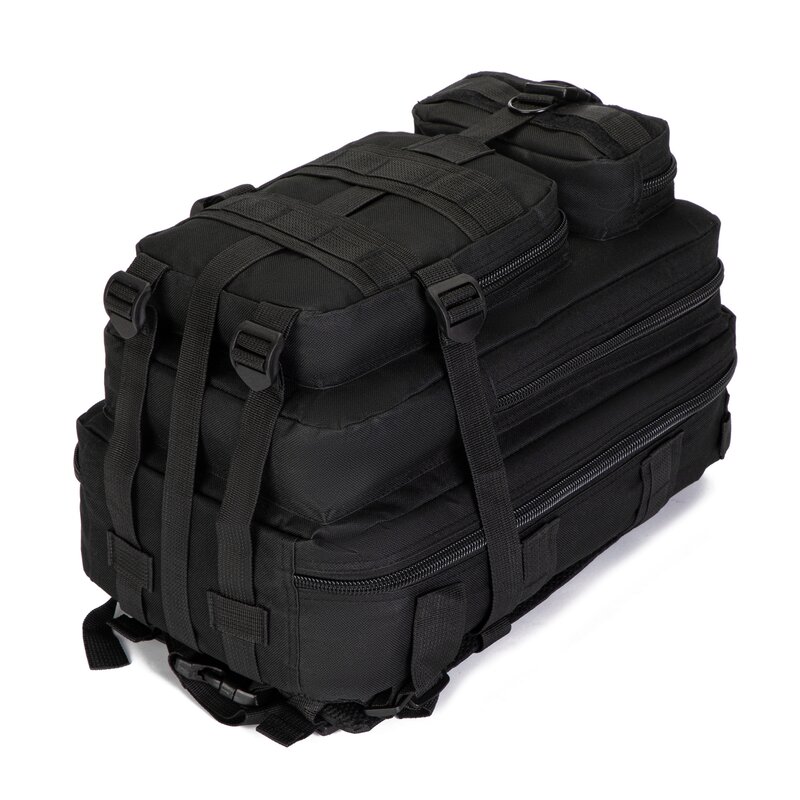 25L 야외 군사 배낭, 전술 배낭, MOLLE 스포츠 배낭, 하이킹 캠핑 트레킹 낚시를 위한 유틸리티 비상 가방