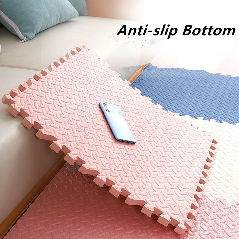 Playmat-alfombra de juegos para bebé, tapete grueso de 2,5 cm para actividades de gimnasio, 8 piezas, puzle, 60x60cm
