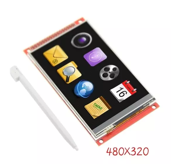 Module d'affichage LCD couleur TFT avec panneau tactile, 3.95 "/4.0", 320x480, ILI9488, 8 bits, pour Arduino UNO Mega2560