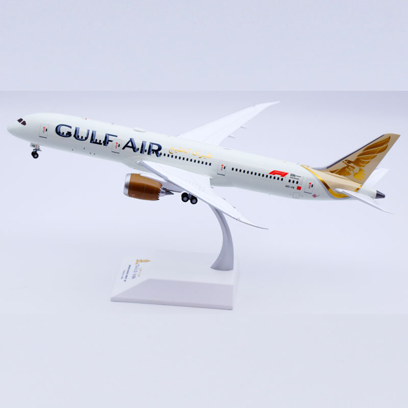 XX2135 samolot kolekcjonerski ze stopu prezent JC Wings 1:200 Gulf Air „Dreamliner” Boeing B787-9 odlewany model samolotu Jet A9C-FB