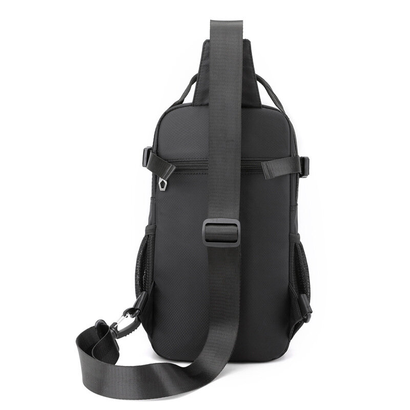 HVTIL New Outdoor Waterproof Chest Bag Men Multifunctional Messenger Pack Fashion Crossbody Shoulder Bag For Travel Multi Pocket