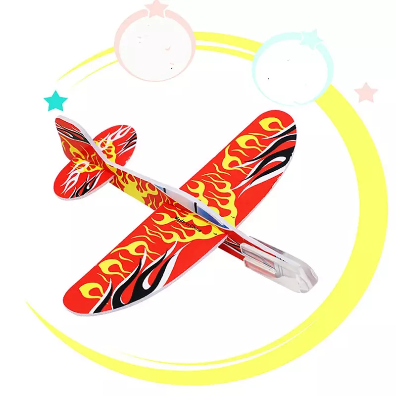 Мини-Летающий планер ручной работы «сделай сам», 10 шт., пенопластовые самолеты, игрушки для детей, подарки на день рождения, вечеринку