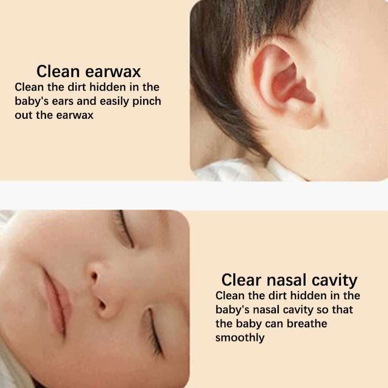 아기 코 청소 트위저 비강 울혈 청소, 신성 도구, 효과적인 클립 케어, 귀 코, 10 개
