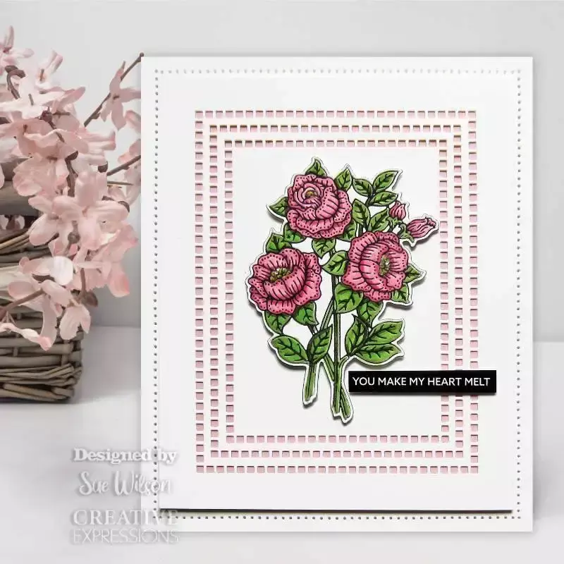 Koleksi bunga tampan pemotong Die Scrapbook Diary dekorasi Embossing Template DIY kartu ucapan buatan tangan 2024