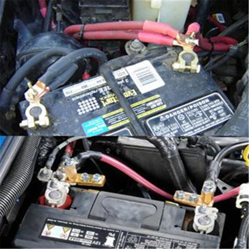 Terminali della batteria dell'auto morsetti dell'interruttore del connettore sollevatore a sgancio rapido positivo e negativo