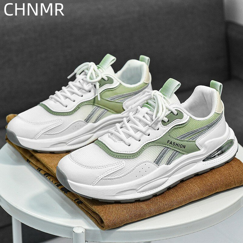 Men's Fashion Casual Sports Shoes Running Shoes Round Toe Wear-resistant Fashion Breathable Comfortable Outdoor Lightweight New