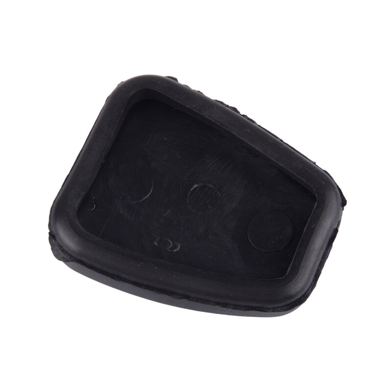 2pcs Rubber Universal Car Black Brake Clutch Pedal Pad Cover Replacement 4.9*5.75*3.1cm