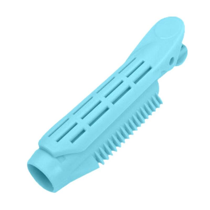 1 buah rol perawatan rambut ajaib klip penata pengeriting plastik alat putar tanpa panas berbulu alami akar rambut tidur Hai F0t5
