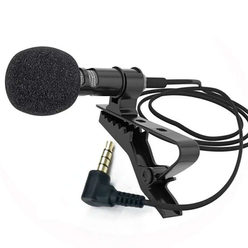 3.5mm Mono Elbow Jack Car GPS Bluetooth-compatible Navigator Microphone Omnidirectional External Amplifier Microphone 300cm
