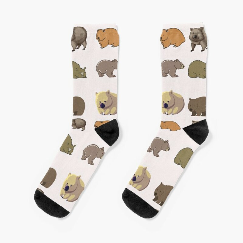 Wombat-أفضل هدية لعشاق wombat الجوارب الجوارب ساخنة الجوارب سعيد الجوارب الرياضية