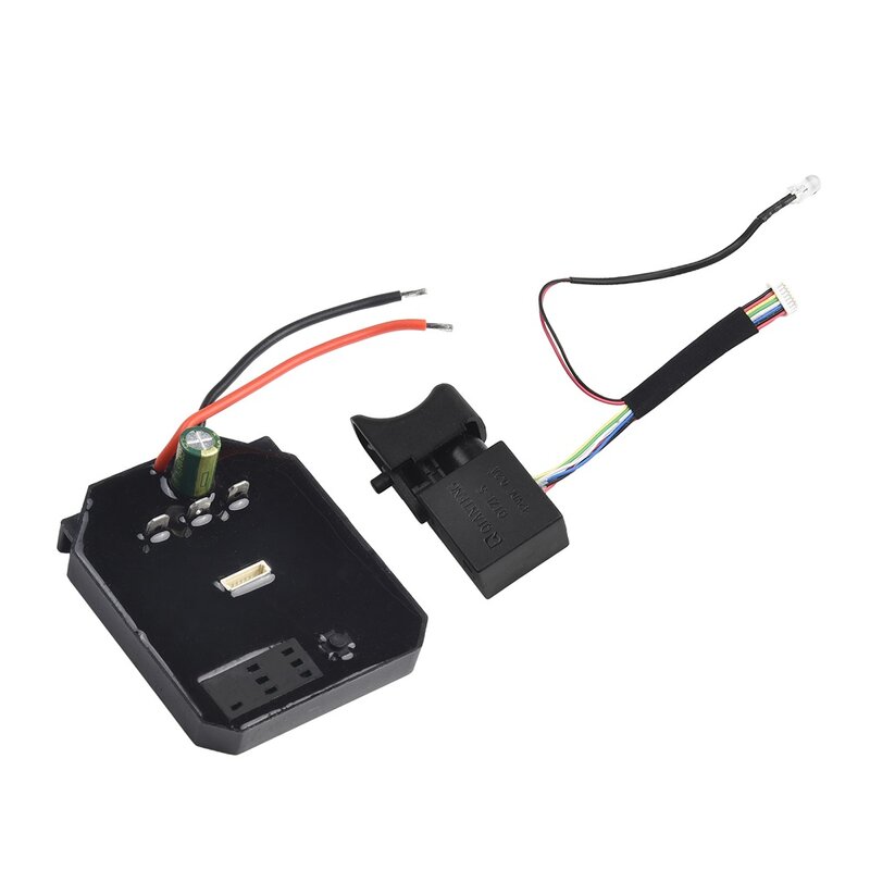 Parti interruttore interruttore scheda di controllo interruttore attrezzatura per 2106/161/169 per chiave smerigliatrice angolare 21V Black Electric Drive