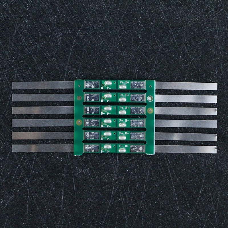 1-10pcs BMS 1S 3.7V 3A 18650 Lithium Battery Protection Board Over Charge Protective Plat with Solder Belt for Power Bank
