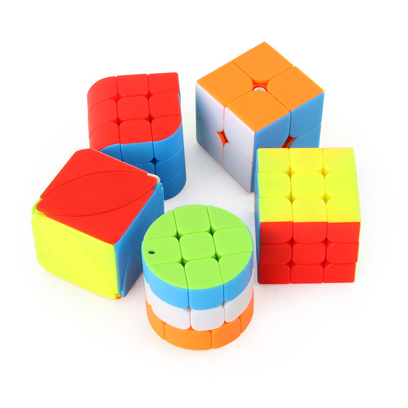 LLavero de Cubo mágico de rompecabezas, Cubo colgante de mochila de 3x3x3, Cubo mágico de juego encantador, juguetes de Cubo, 1 pieza