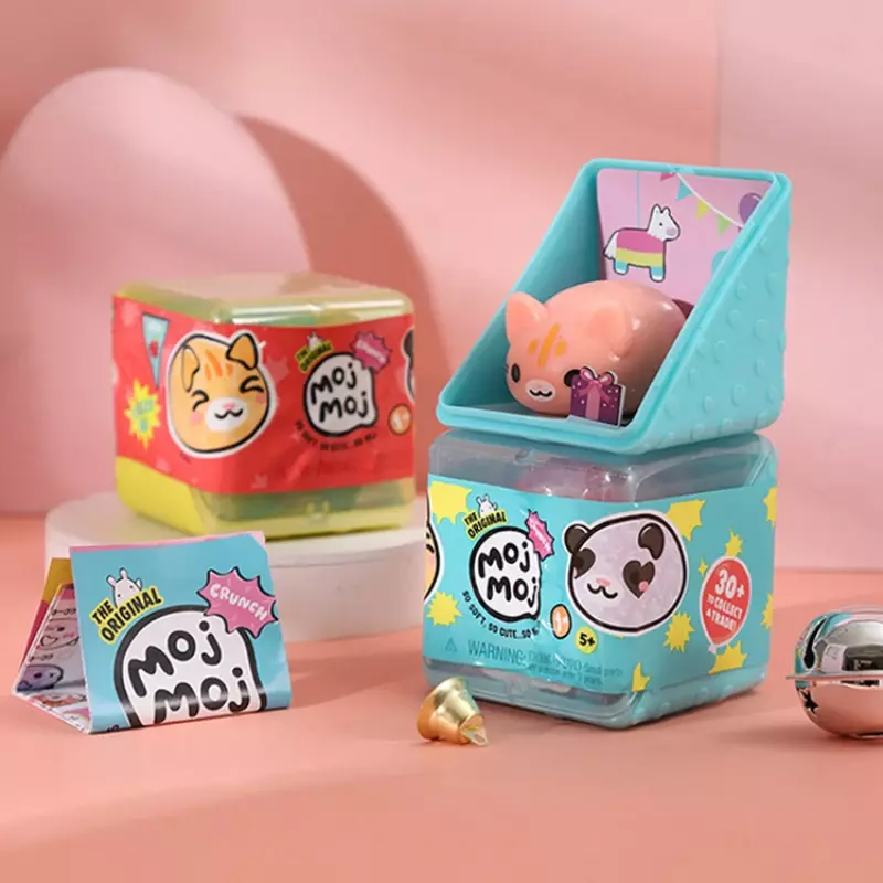 Squishies MOJ MOJ 스트레스 해소 장난감, 귀여운 동물, 스트레스 방지, 부드러운 스트레스 방지 인형 컬렉션, 어린이 생일 선물