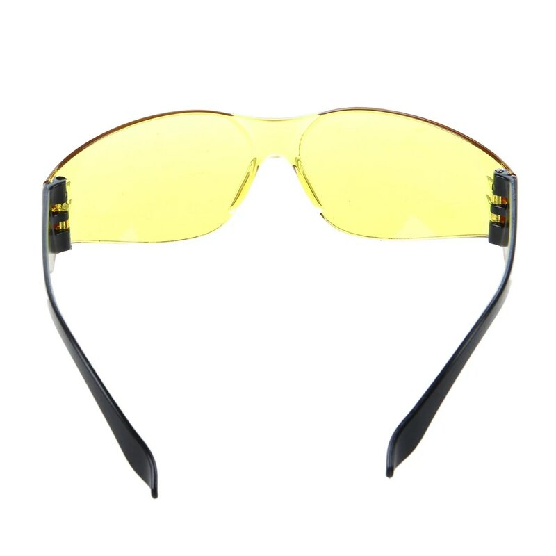 แว่นตานิรภัยสำหรับกีฬากลางแจ้งเลนส์ใสสีเหลือง