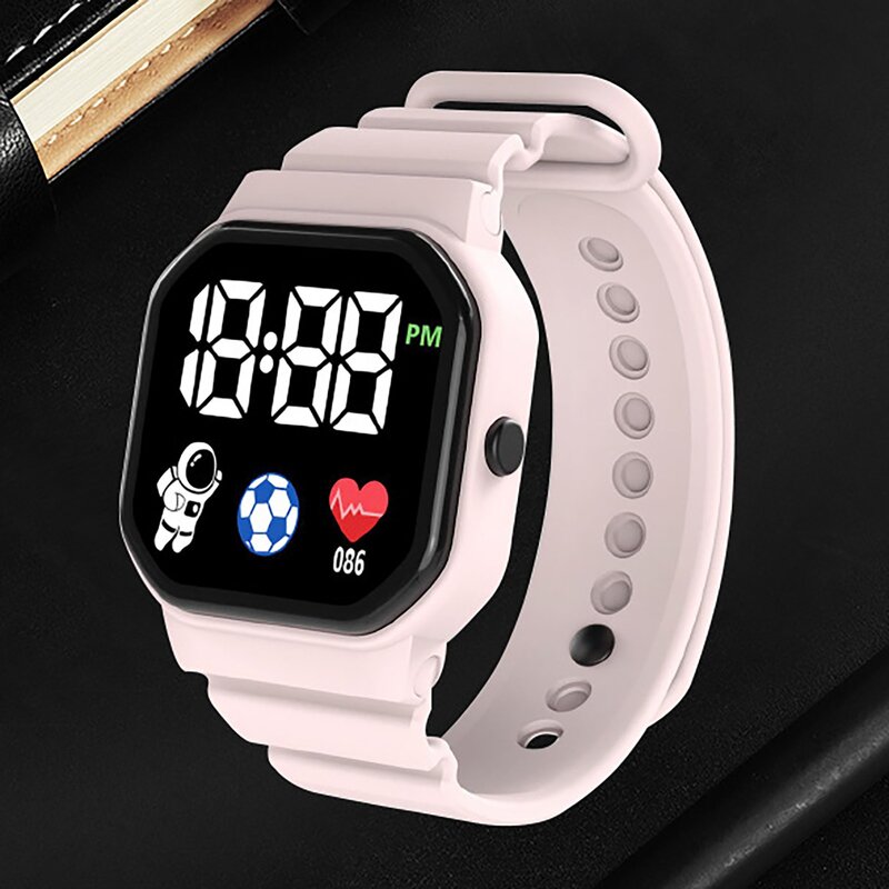 New Led Sports Watches For Children Girls Boys Digital Electronic Watch Casual Silicone Wristwatches Students Gifts