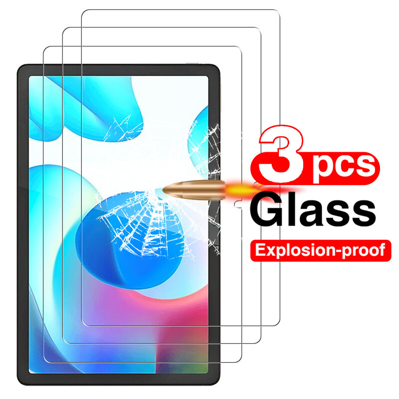 Tempered Glass for Realme Pad 2021 Screen Protector RealmePad 10.4 inch OPPO Tablet Protective Film Guard Protection
